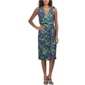 ADRIANNA BY ADRIANNA PAPELL Sleeveless Midi Dress